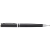 Blair Recycled Gel Pen — Black (BK) — blank front view — 11