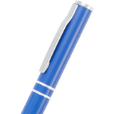 Blair Recycled Gel Pen — Blue (BL) — blank detail view — 6