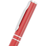 Blair Recycled Gel Pen — Red (RD) — blank detail view — 21