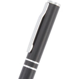 Blair Recycled Roller Ball Pen — Black (BK) — blank detail view — 17