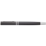 Blair Recycled Roller Ball Pen — Black (BK) — blank front view — 13