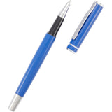 Blair Recycled Roller Ball Pen — Blue (BL) — blank detail view — 26