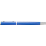 Blair Recycled Roller Ball Pen — Blue (BL) — blank front view — 23