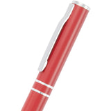 Blair Recycled Roller Ball Pen — Red (RD) — blank detail view — 8