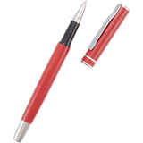 Blair Recycled Roller Ball Pen — Red (RD) — blank detail view — 7