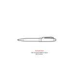 Bristol Ballpoint Stylus — Silver — blank product view — 5