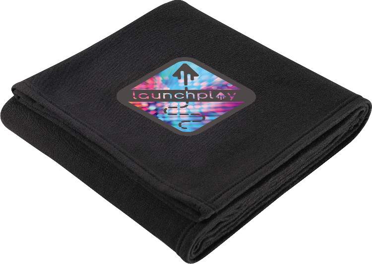 Sweatshirt Blanket 1080-03 — Black (BK) — view 1