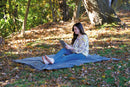 High Sierra® Oversize Picnic Blanket 1080-37 — Gray (GY) — view 2