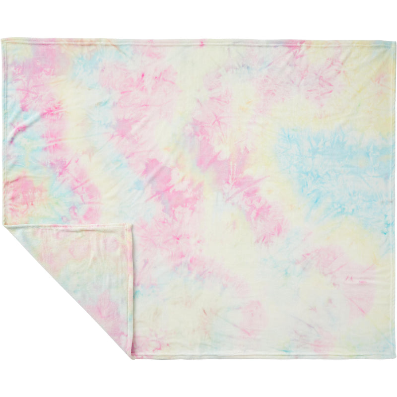 Tie Dye Flannel Fleece Blanket 1080-47 — TIE-DYE (TIDY) — view 1