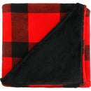 Buffalo Plaid Ultra Plush Throw Blanket 1081-06 — Red (RD) — view 5