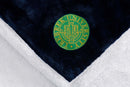 Field & Co.® Chevron Striped Sherpa Blanket 1081-12 — Navy (NY) — view 2