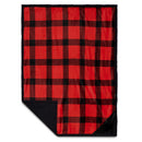 Field & Co.® Buffalo Plaid Sherpa Blanket 1081-51 — Red/Black (RDBK) — view 5