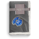 Field & Co. 100% Recycled PET Sherpa Blanket 1081-58 — Gray (GY) — view 2