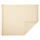 Hilana Upcycled Fethiye Throw Blanket 1081-86 — Beige — view 4