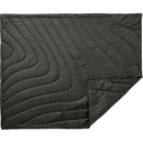 Wave Recycled Insulated Outdoor Blanket 1081-89 — Black (BK) — view 4