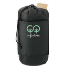 Wave Recycled Insulated Outdoor Blanket 1081-89 — Black (BK) — view 1