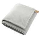 Recycled PET Oversized Coral Fleece Blanket 1082-02 — Gray (GY) — view 8