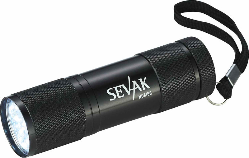 Gripper 9 LED Flashlight 1220-93 — Black (BK) — view 1