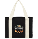 12oz Cotton Shopper Tote with Contrast Handles custom branded promotional totes