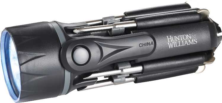 Spidey 8-In-1 Screwdriver Flashlight 1430-28 — Black (BK) — view 1