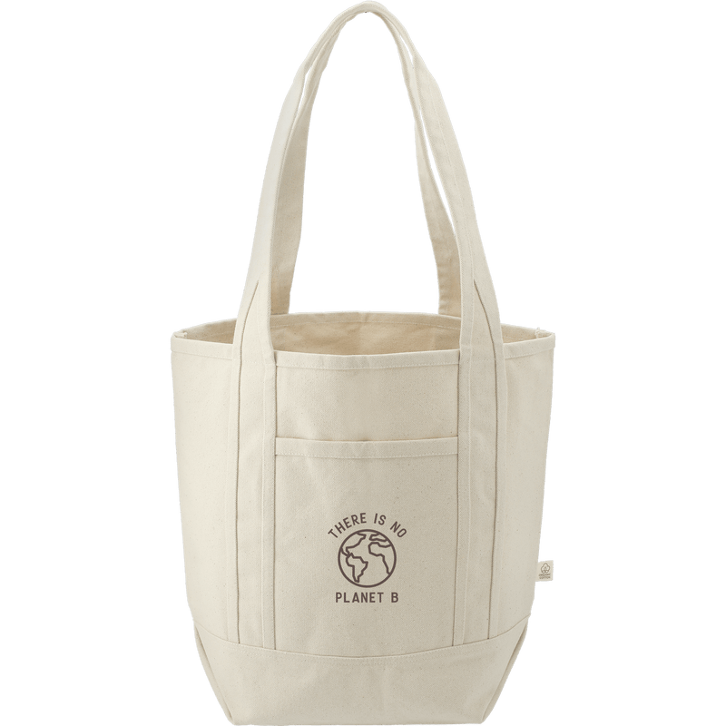 14oz Organic Cotton Tote custom branded promotional totes