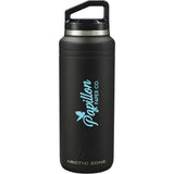 Arctic Zone® Titan Thermal HP® Copper Bottle 32oz — Black (BK) — decorated front view — 2