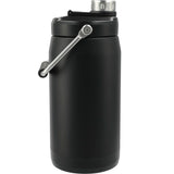 Vasco Copper Vacuum Insulated Water Jug 64oz — Black (BK) — blank front view — 3