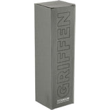 Griffen Titanium Sport Bottle 25oz — Silver (SL) — blank right angle — 5