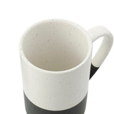 Speckled Wayland Ceramic Mug 13oz — Black (BK) — blank right angle — 16