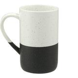 Speckled Wayland Ceramic Mug 13oz — Black (BK) — blank back view — 15