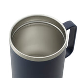 Valhalla Copper Vacuum Insulated Camp Mug 14oz — Navy (NY) — blank right angle — 5