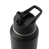 Highland 3-in-1 Copper Vacuum Bottle Kit 32oz — Black (BK) — blank right angle — 13