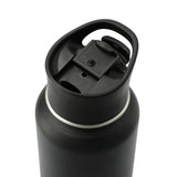 Highland 3-in-1 Copper Vacuum Bottle Kit 32oz — Black (BK) — blank right angle — 12
