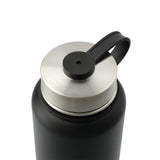Highland 3-in-1 Copper Vacuum Bottle Kit 32oz — Black (BK) — blank right angle — 11