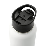 Highland 3-in-1 Copper Vacuum Bottle Kit 32oz — White (WH) — blank right angle — 25