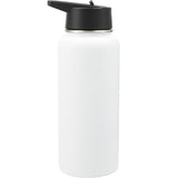 Highland 3-in-1 Copper Vacuum Bottle Kit 32oz — White (WH) — blank back view — 22