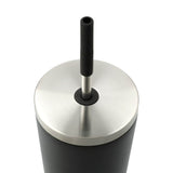 Maia 2-in-1 Copper Vacuum Tumbler Kit 24oz — Black (BK) — blank left angle — 20