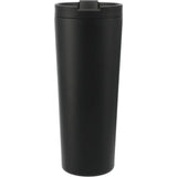 Maia 2-in-1 Copper Vacuum Tumbler Kit 24oz — Black (BK) — blank back view — 17