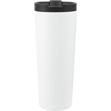 Maia 2-in-1 Copper Vacuum Tumbler Kit 24oz — White (WH) — blank back view — 7
