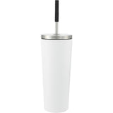 Maia 2-in-1 Copper Vacuum Tumbler Kit 24oz — White (WH) — blank front view — 4