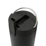 Thor Copper Insulated Tumbler 24oz Flip Straw Lid — Black (BK) — blank left angle — 17