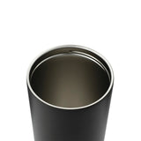 Thor Copper Insulated Tumbler 24oz Flip Straw Lid — Black (BK) — blank left angle — 15