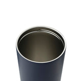 Thor Copper Insulated Tumbler 24oz Flip Straw Lid — Navy (NY) — blank left angle — 7