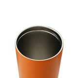 Thor Copper Insulated Tumbler 24oz Flip Straw Lid — Orange (OR) — blank left angle — 47