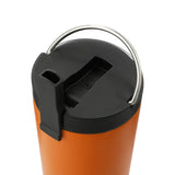 Thor Copper Insulated Tumbler 24oz Flip Straw Lid — Orange (OR) — blank product view — 44