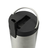 Thor Copper Insulated Tumbler 24oz Flip Straw Lid — Silver (SL) — blank product view — 28