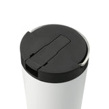 Thor Copper Insulated Tumbler 24oz Flip Straw Lid — White (WH) — blank product view — 20