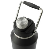Vasco Copper Vacuum Insulated Bottle 40oz — Black (BK) — blank left angle — 12
