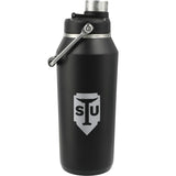 Vasco Copper Vacuum Insulated Bottle 40oz — Black (BK) — decorated front view — 7
