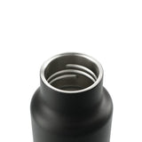 Klean Kanteen Eco Insulated Classic 20oz - Loop Cap — Black (BK) — blank right angle — 13